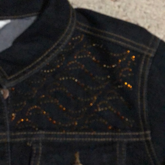 Brand new! Dressy Jean jacket - Picture 2 of 3